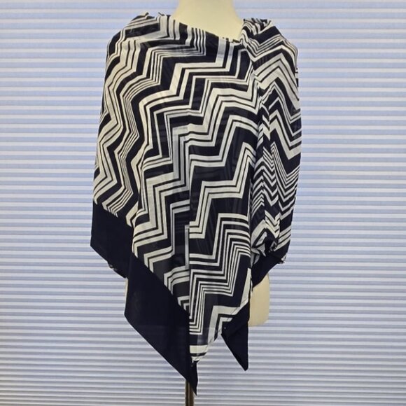 Ruby Ribbon Kimono Shawl #0326 NWOT - Picture 8 of 11